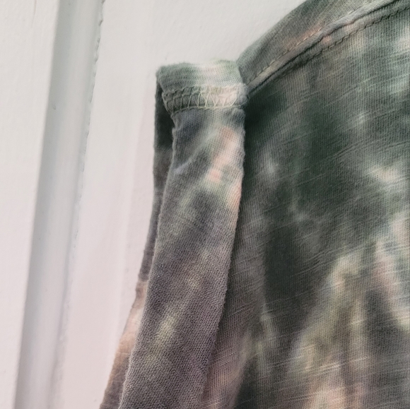 anthropologie Pilcro roll-sleeve tank 1X - Picture 3 of 5